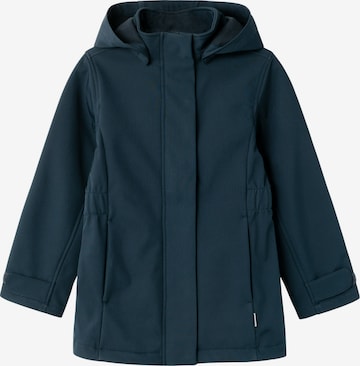 NAME IT - Chaqueta funcional 'NKFAlfa08' en azul: frente
