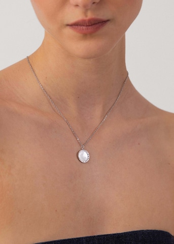 PURELEI Ketting 'Shining Moon' in Zilver