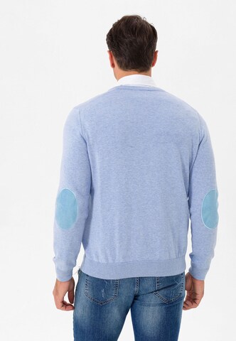 Pull-over Jimmy Sanders en bleu