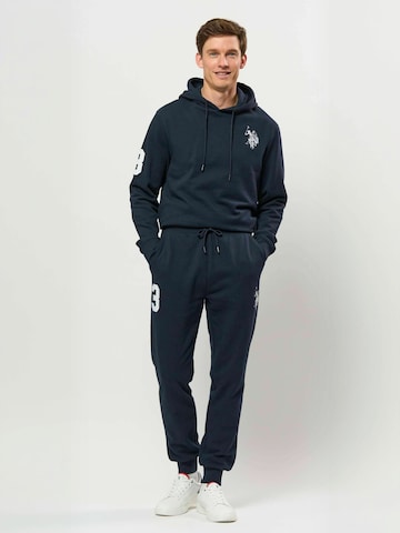 U.S. POLO ASSN. Regular Trousers ' UMDion ' in Blue