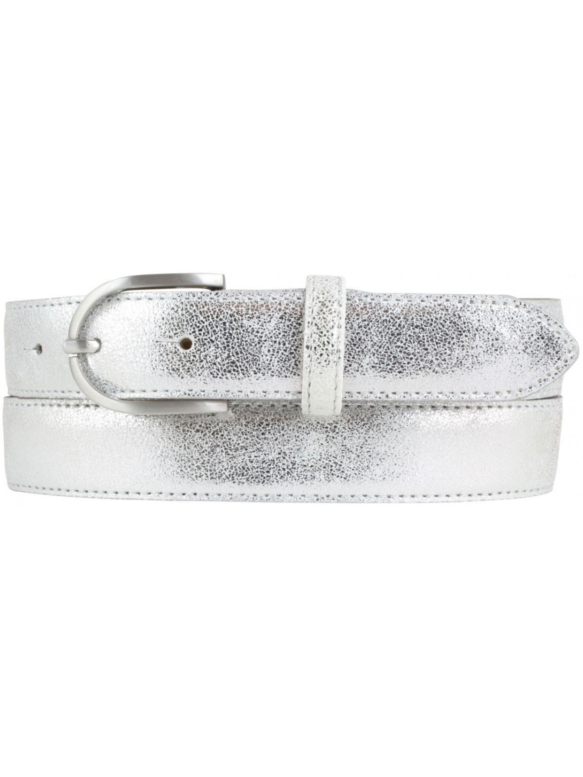 BELTINGER Belt 'Oristanoe' in Silver: front
