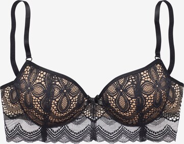 VIVANCE Push-up BH in Bruin: voorkant