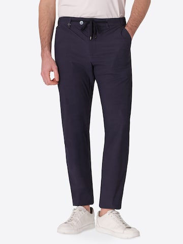 Distretto12 Regular Chino 'T. QUERCIA' in Blauw: voorkant