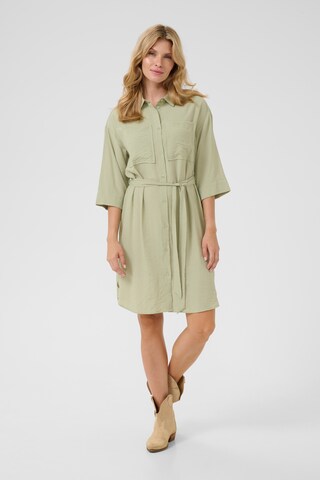 Robe-chemise 'CR' Cream en vert