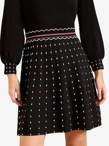 Abito in maglia di love & roses in nero: frontale