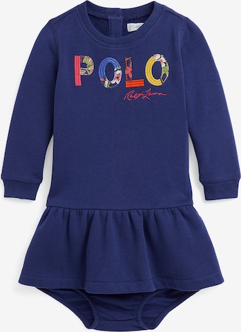 Robe Polo Ralph Lauren en bleu : devant