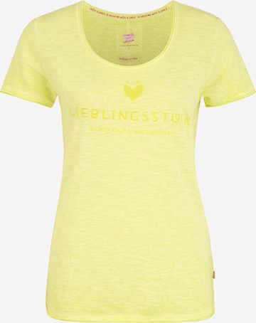 LIEBLINGSSTÜCK Shirt 'Cia' in Yellow: front