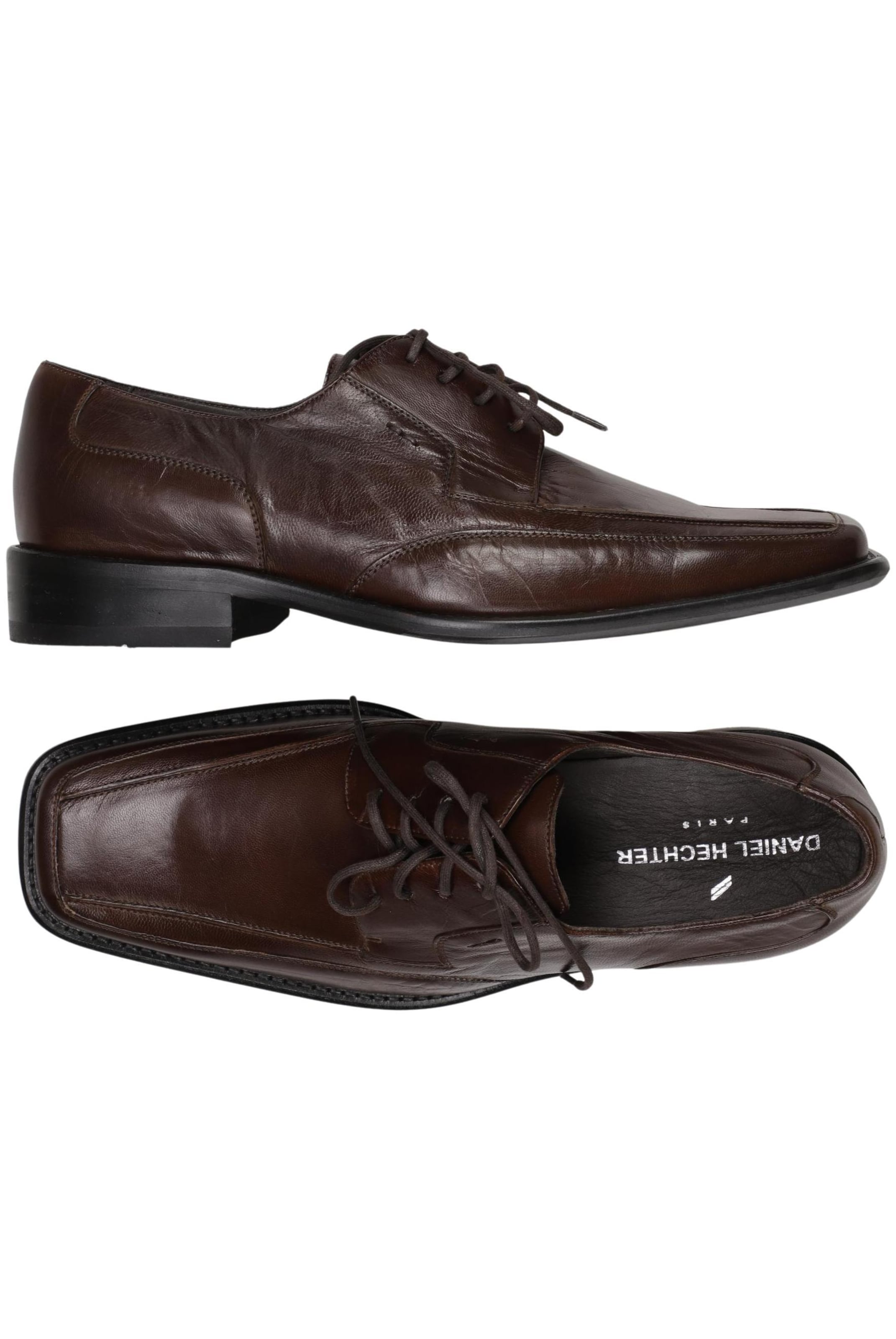 HECHTER PARIS Flats & Loafers in 42 in Brown: front