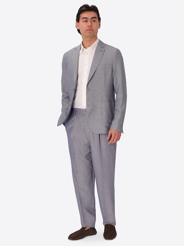 Coupe regular Veste de costume 'Trifoglio' Distretto12 en gris