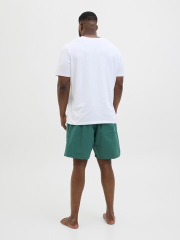 Jack & Jones Plus Plavecké šortky 'JPSTMaui' – zelená