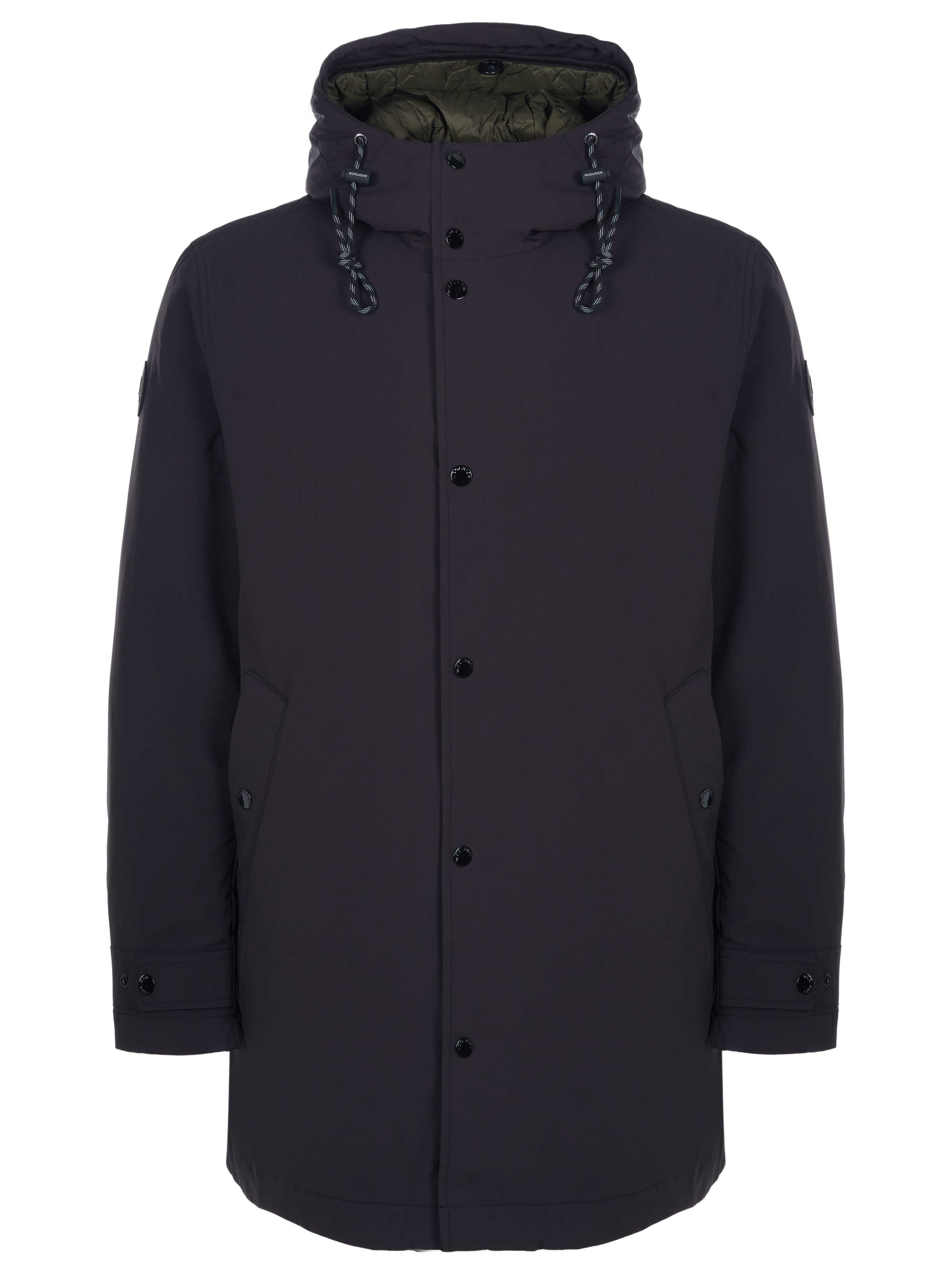 Woolrich Between-Season Jacket 'Woolrich Jacke' in Black