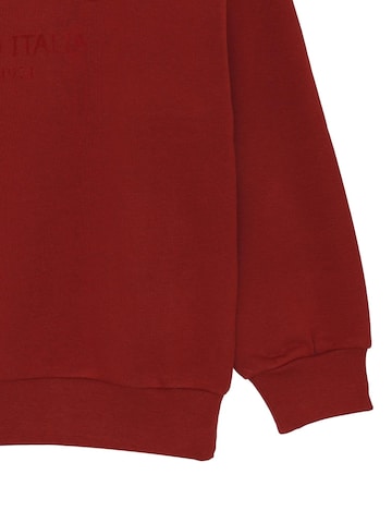 ICEBERGS Sweatshirt 'ON TONE' in Rot