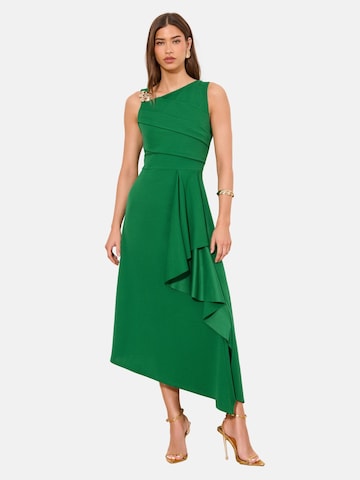 Rochie de la Lipsy pe verde: față