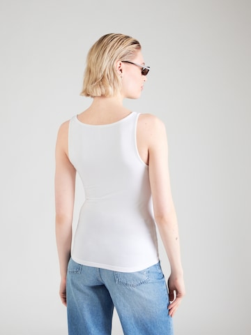 PIECES - Top en blanco