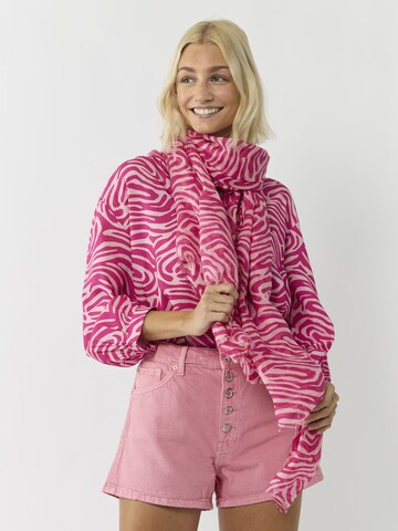 CODELLO Schal in Pink: Vorderseite