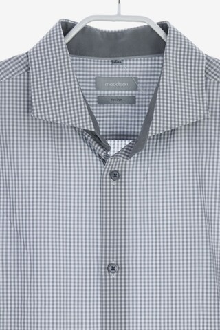 maddison Button Up Shirt in XL in Grey