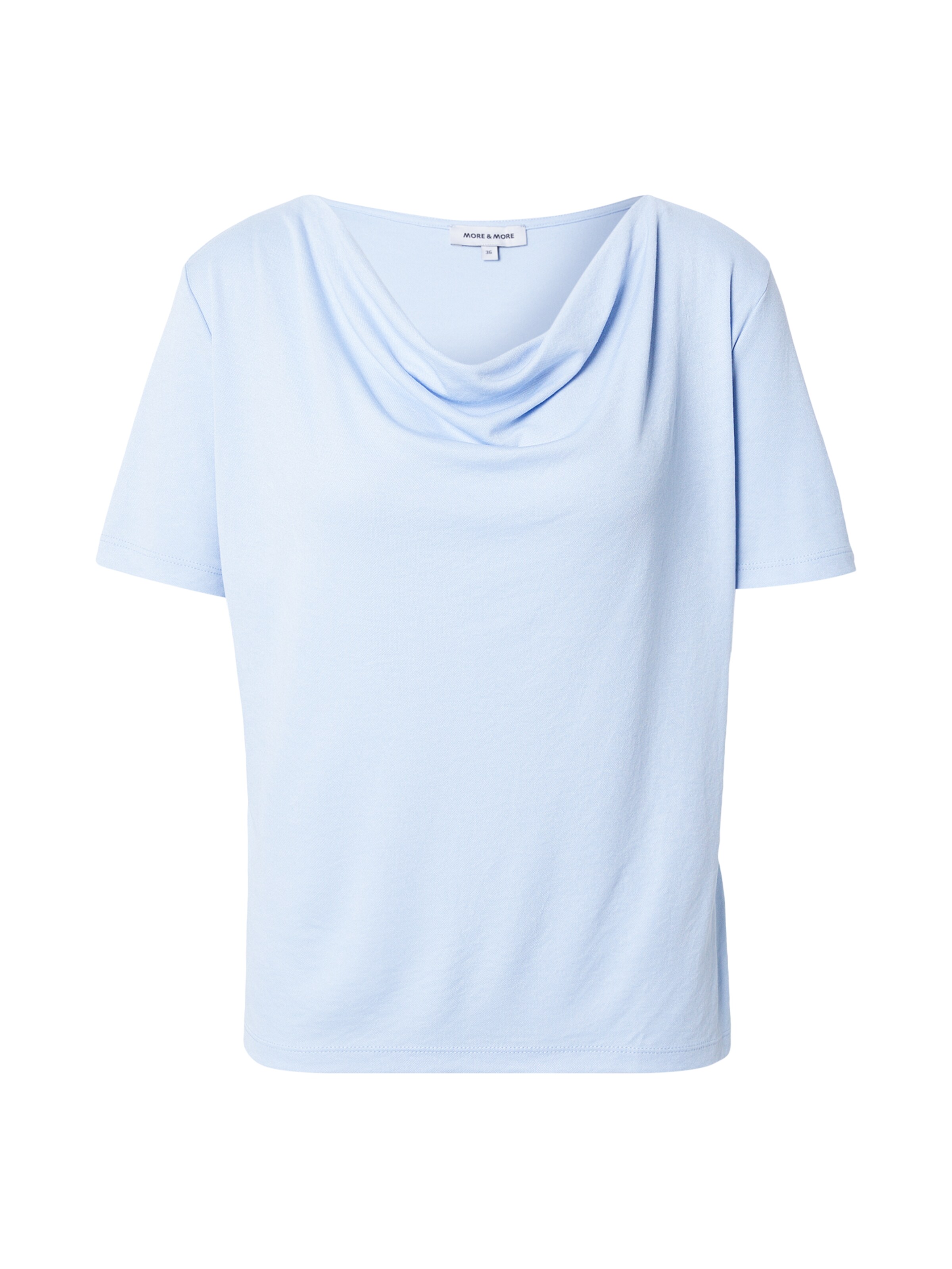 T-shirt MORE & MORE en bleu : devant