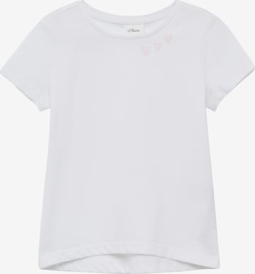 s.Oliver T-Shirt in Weiß: Vorderseite