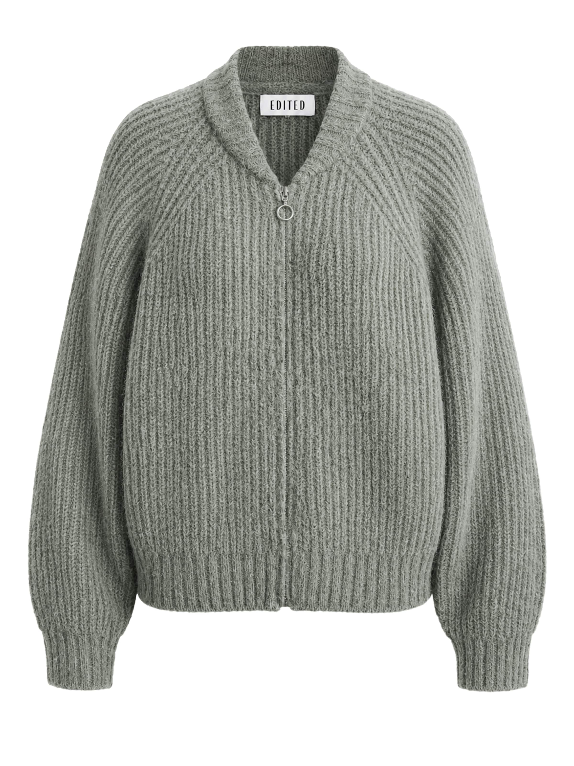 Cardigan 'Rani ' EDITED en vert : devant