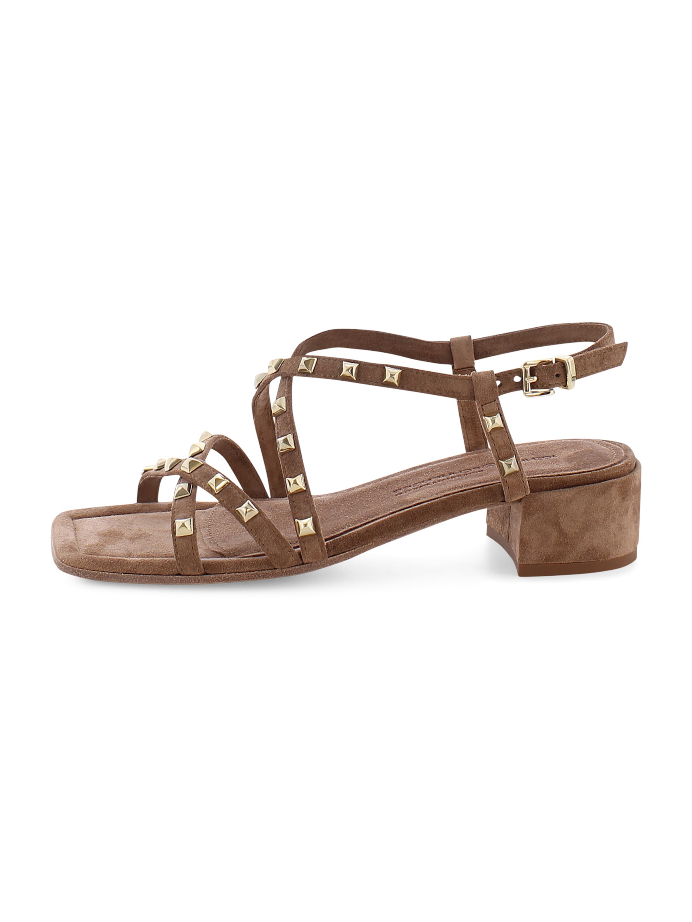 Kennel & Schmenger Strap sandal 'Saga' in Brown: front