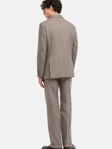 Coupe regular Veste de costume Manuel Ritz en marron