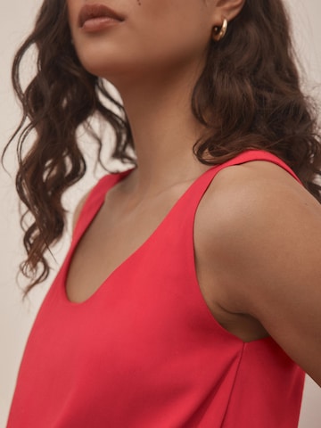 Chemisier Next en rouge