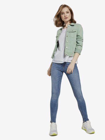 TOM TAILOR DENIM Topp i vit