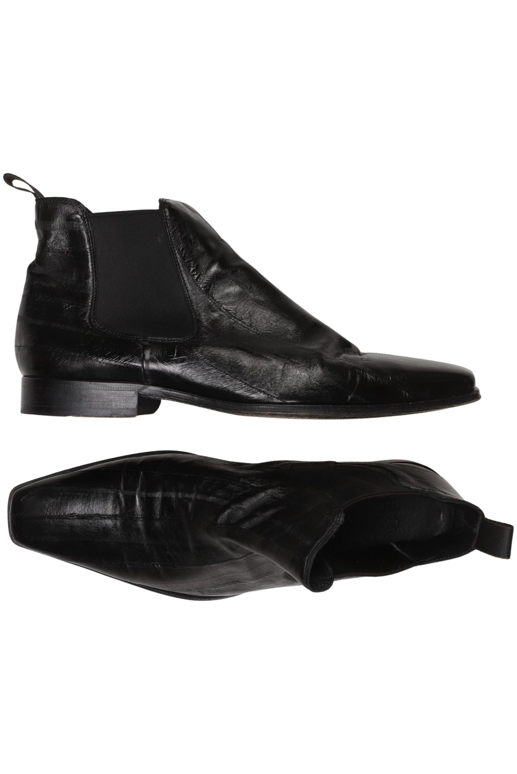 BOSS Flats & Loafers in 43 in Black: front