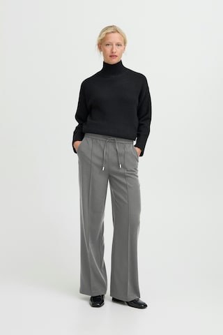 Wide leg Pantaloni 'BYENCORE' di b.young in grigio