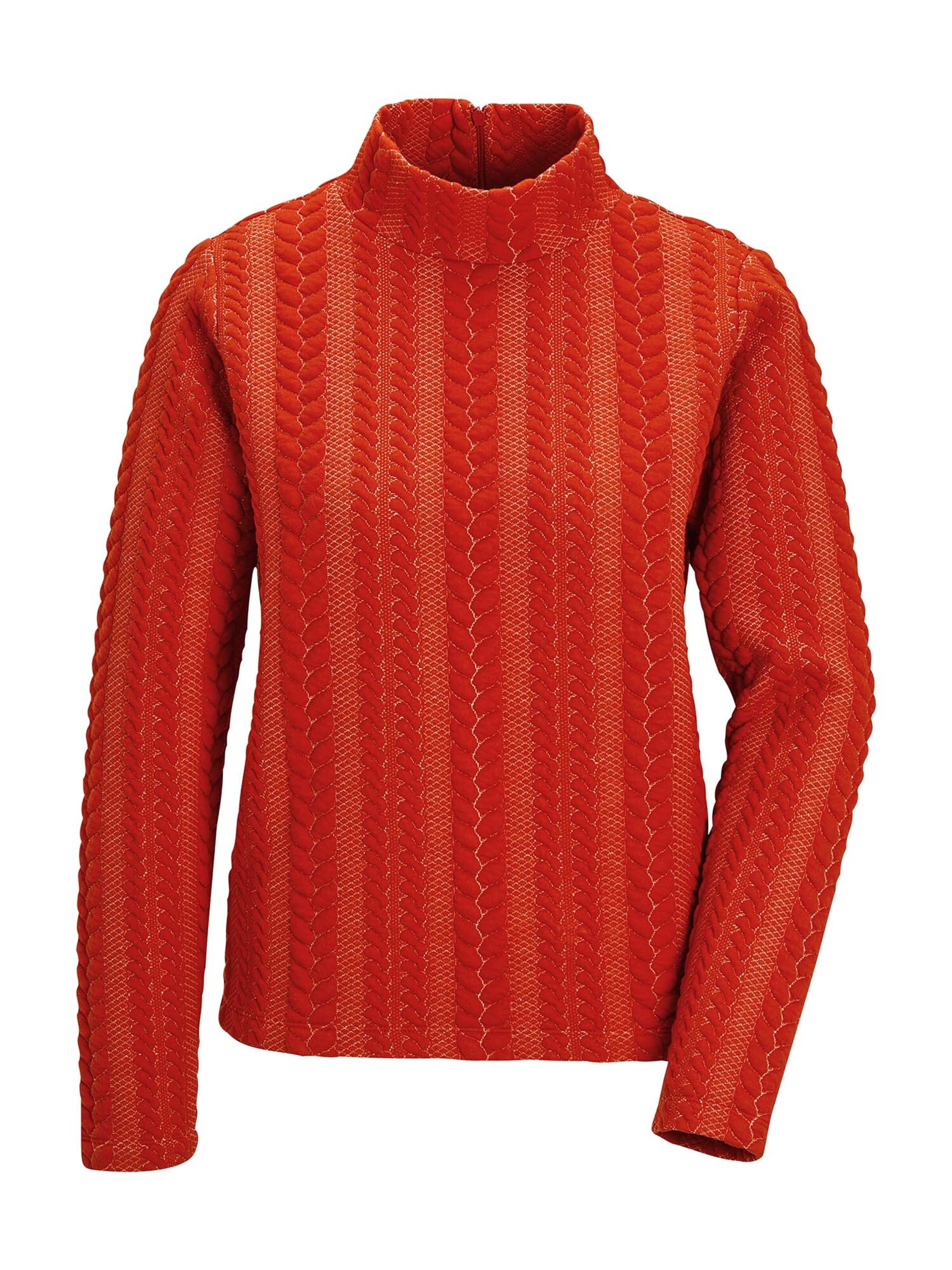 Sweat-shirt MADELEINE en rouge : devant