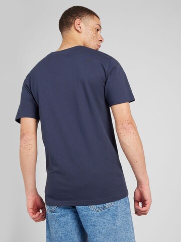 WOOD WOOD T-Shirt 'Ace AA' in Blau