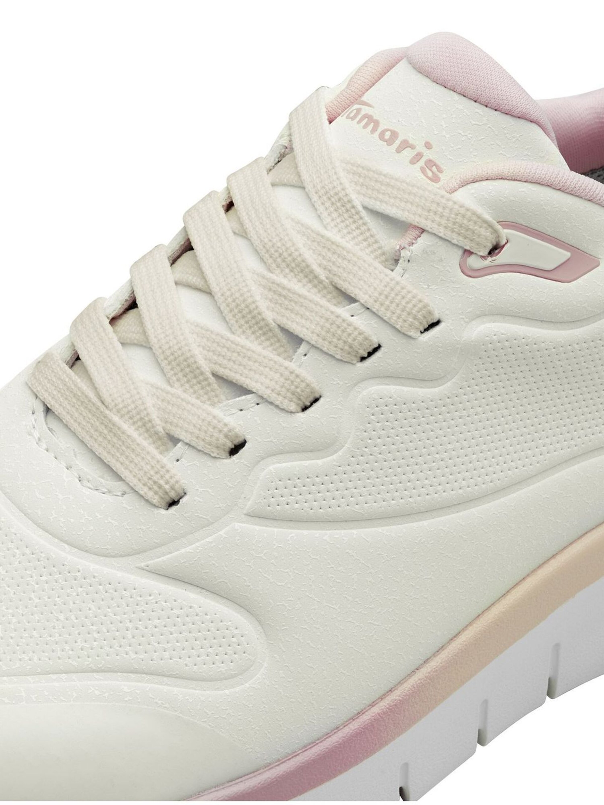 Tamaris Platform trainers in White