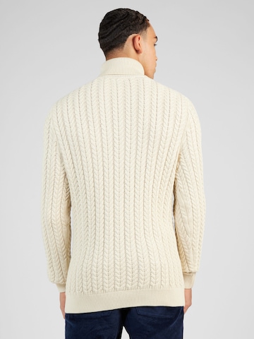 SELECTED HOMME Sweater 'Brai' in Beige