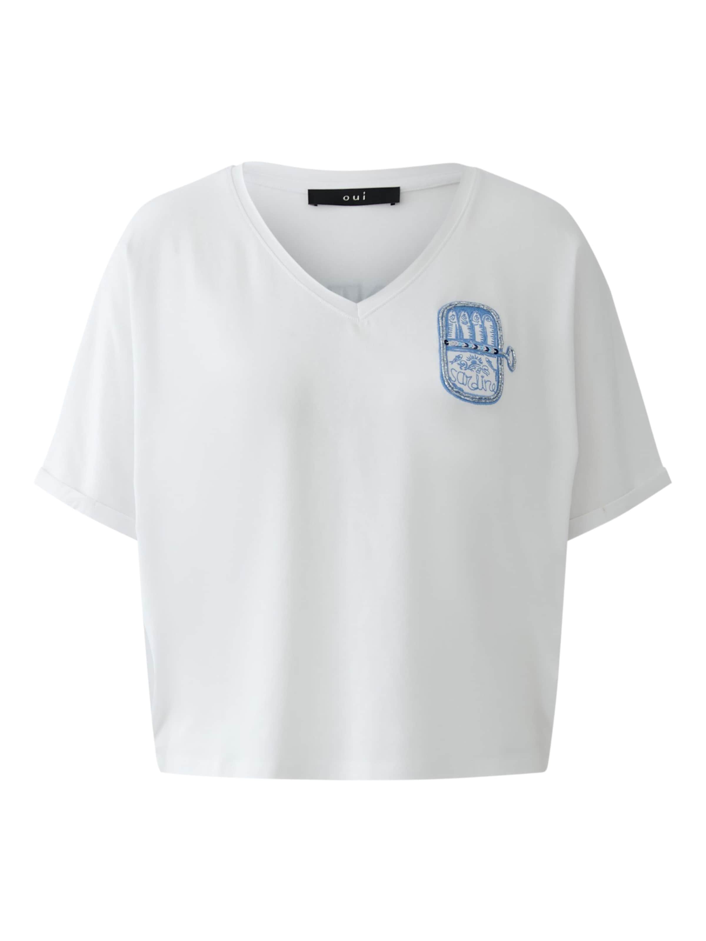 OUI Shirt in White: front