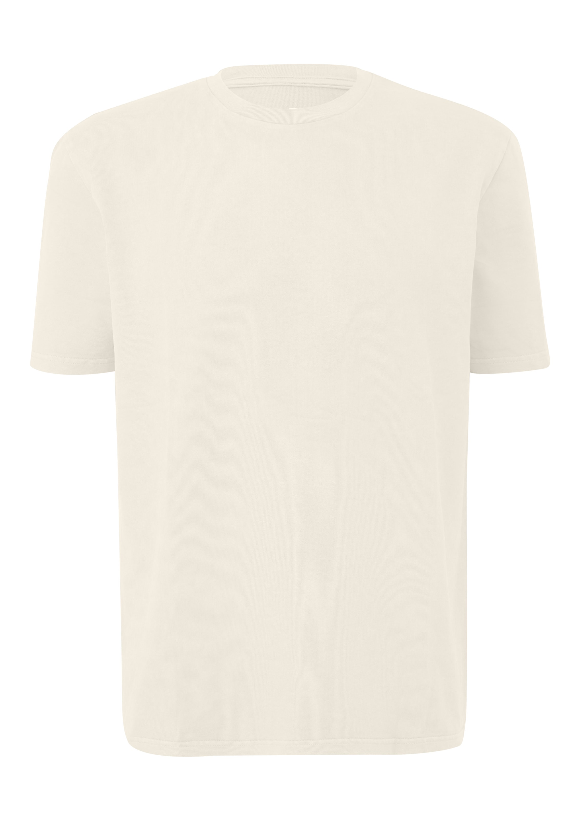 T-Shirt QS en beige : devant