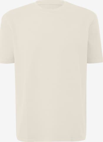 T-Shirt QS en beige : devant