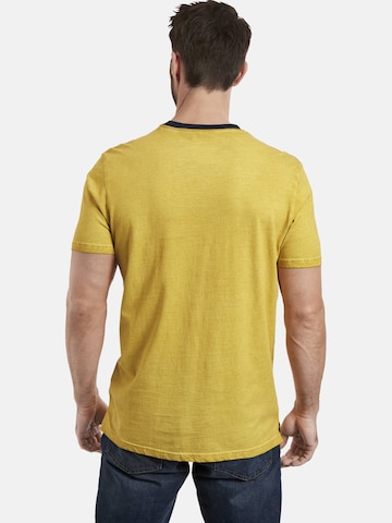 Jan Vanderstorm Shirt 'Eeli' in Gelb