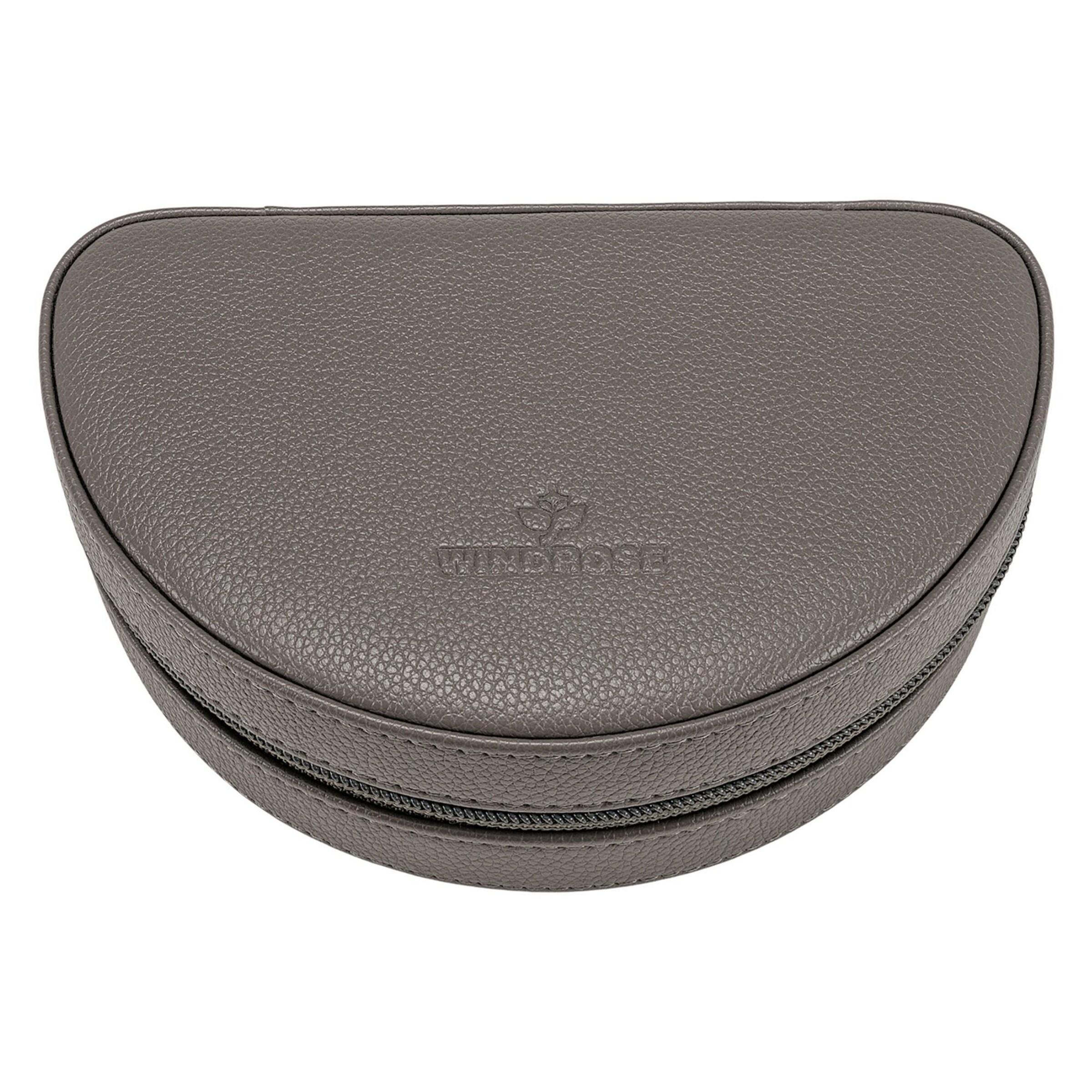 Boîte à bijoux WINDROSE en gris : devant