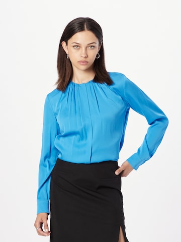 Camicia da donna 'Banorah' di BOSS in blu: frontale