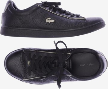 LACOSTE Sneakers & Trainers in 40 in Black: front