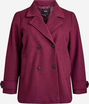 raudona Zizzi Demisezoninis paltas 'CACALLIE': priekis