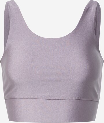 Soutien-gorge de sport Hey Honey en gris : devant