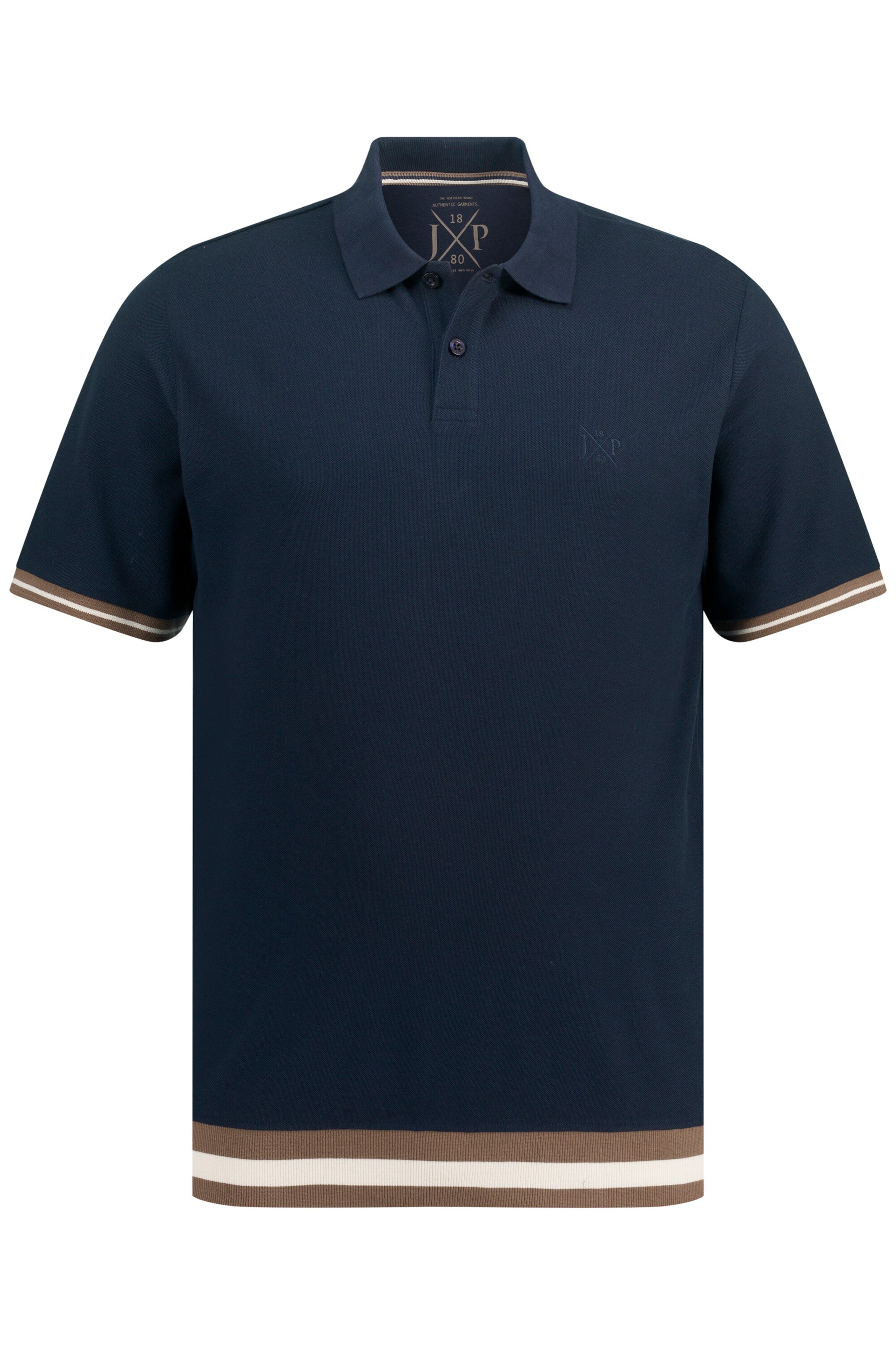 JP1880 Shirt in Blauw: voorkant
