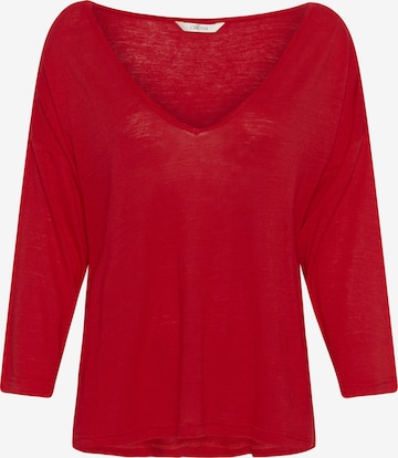 T-shirt 'CR Fulla' Cream en rouge : devant