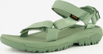 TEVA Hiking Sandals in Green: front