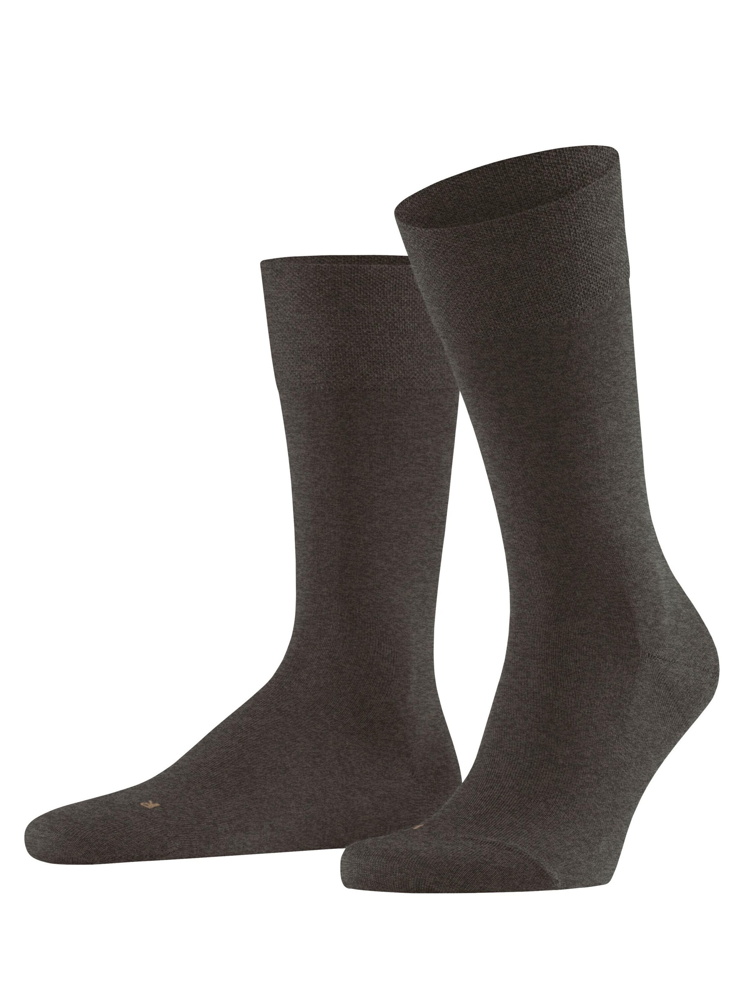 FALKE Socken 'Sensitive Berlin'‌‌‌‌‌‌‌‌‌‌ in Braun: Vorderseite