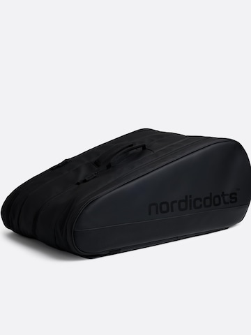 nordicdots Sportovní taška 'Pro Tennis Bag 12' – černá