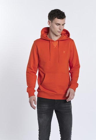 DENIM CULTURE Sweatshirt in Orange: front