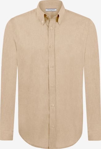 Felix Hardy Regular Fit Businesspaita värissä beige: etupuoli