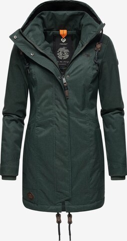 Ragwear Winterparka 'Tunned' in Groen